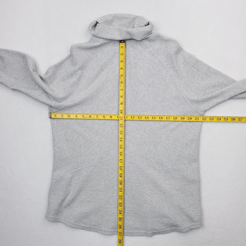 Kuhl Petra Turtleneck Womens Extra Large Gray Thermal Pullover Thumbhole Sleeve - Picture 9 of 13